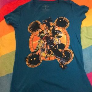Blue Kingdom Hearts Graphic Tee